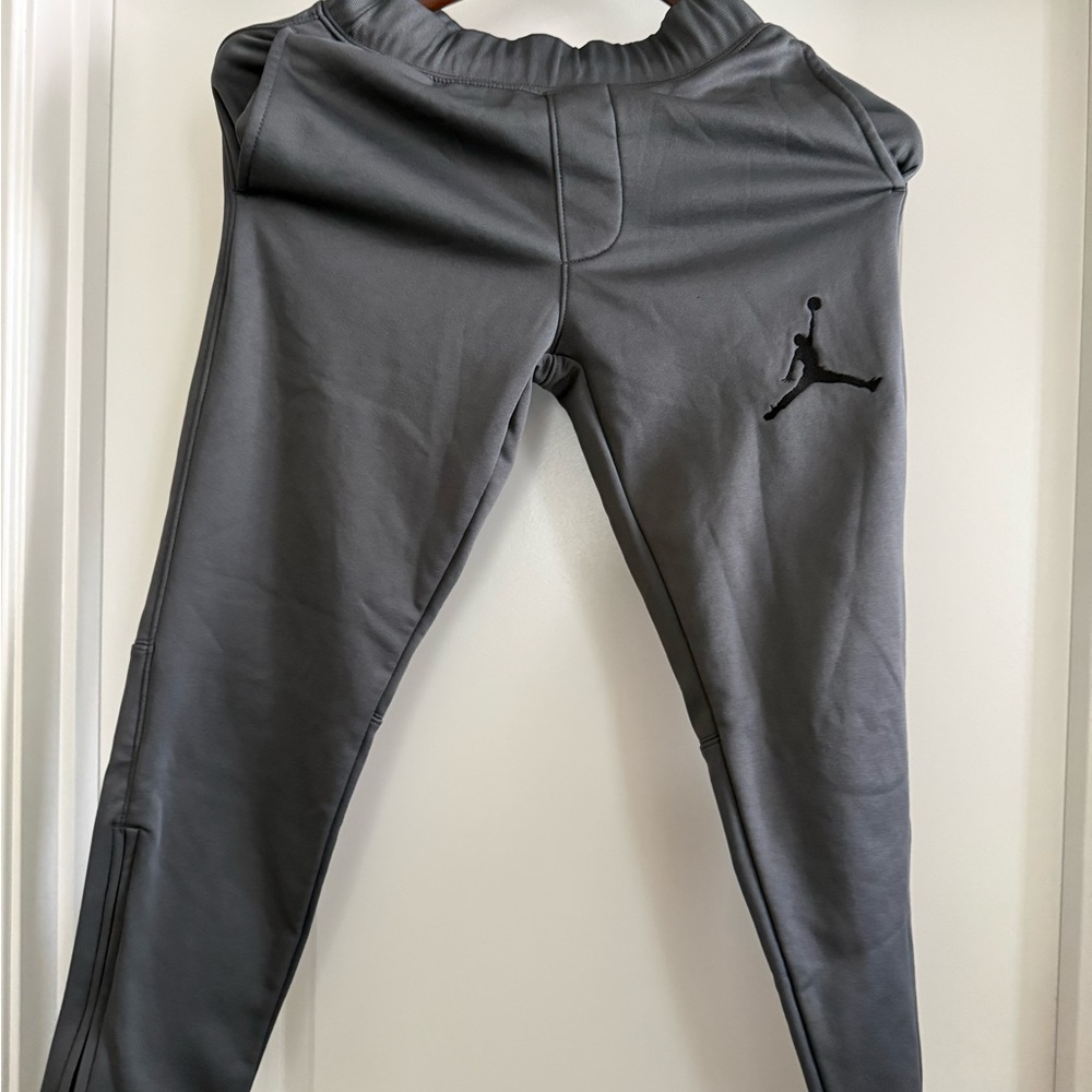 Jordan Brand Boys Small Charcoal Joggers/sweatpants